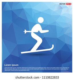 Skateboarding Icon - Free vector icon