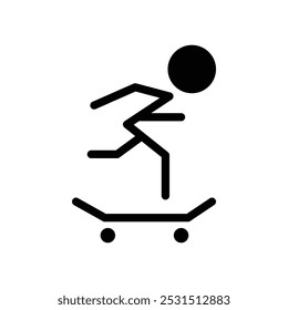 ícone de skate web design no vetor