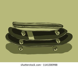 Historial de la cronología del Skateboarding, evolución.