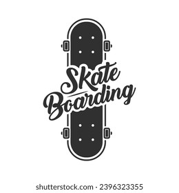Skateboarding Typography Collection, Urban Vibes Typography for Skateboarders, Skateboard Typography Set, Typography Graphics for Extreme Sports, Skate Culture 