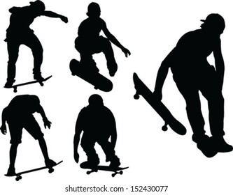 skateboards - vector