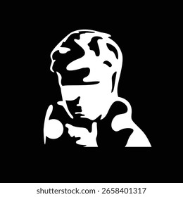 Skater Boy Vektor Logo Hemd Design Illustration

