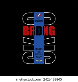 skater, Brooklyn, born to be free, typography graphic design, for t-shirt prints, vector illustration 