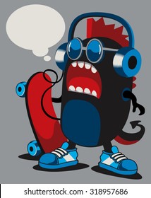 skater monster