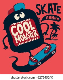 skater monster