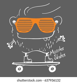 skater monster