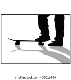 skater silhouette