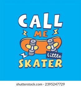 skater star skate flying t-shirt graphic design vector illustration