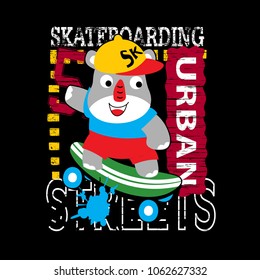 skater t shirt vector art