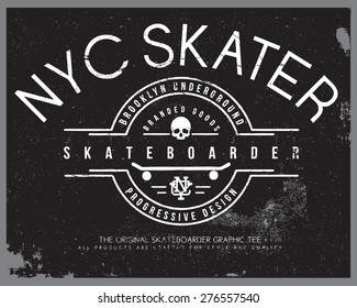 skater tee graphic