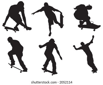 Skater vectors that can be resized to ones desire