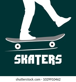 Skaters Illustration Design