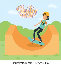 Skaters Illustration Design