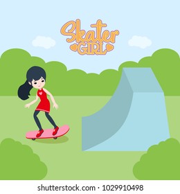 Skaters Illustration Design