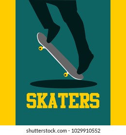 Skaters Illustration Design