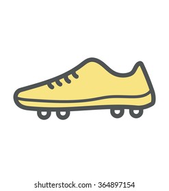 Skates Bold Icon Illustration 