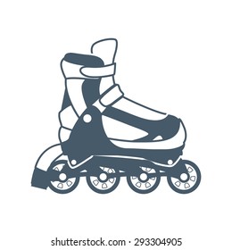 Skates digital design, vector illustration eps 10.