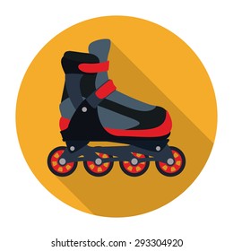 Skates digital design, vector illustration eps 10.