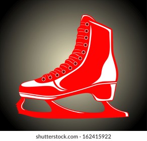 skates for figure skating.