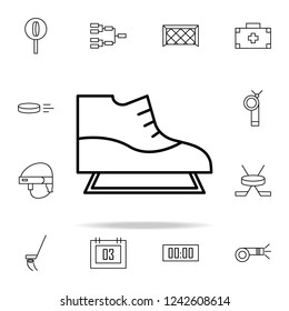 skates icon. hockey icons universal set for web and mobile
