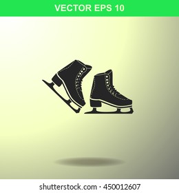 Skates icon. Illustration for business.