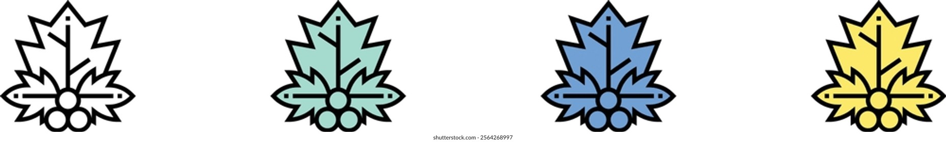 skates icon. Outline, Green, Blue and Yellow Style Design Isolated On White Background