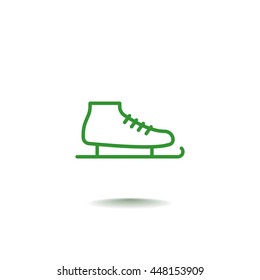  Skates Icon Vector.