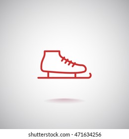  Skates Icon Vector.