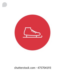 Skates Icon Vector.