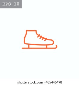  Skates Icon Vector.