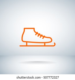  Skates Icon Vector.