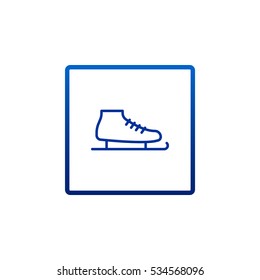  Skates Icon Vector.