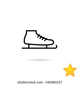  Skates Icon Vector.