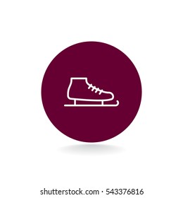  Skates Icon Vector.