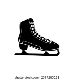 Skates icon vector. Ice Skate illustration sign. Figure skating symbol or logo.