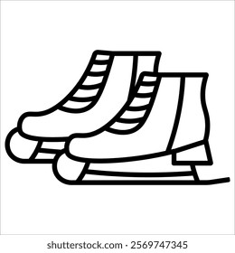 skates icon vector illustration symbol