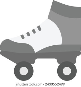 Skates icon vector image. Suitable for mobile application web application and print media.