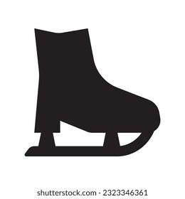 skates icon vector template illustration logo design