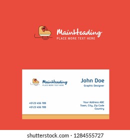 Skates logo Design with business card template. Elegant corporate identity. - Vector