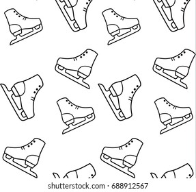 Skates sport pattern