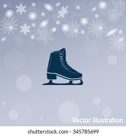Skates vector icon