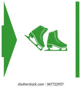 Skates vector icon