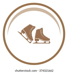 Skates vector icon