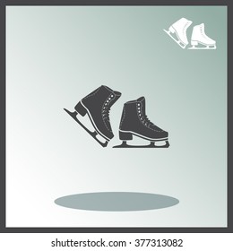 Skates vector icon