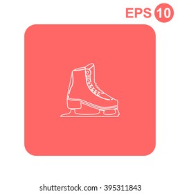 Skates vector icon