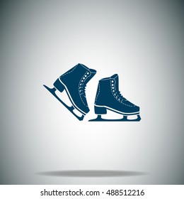 Skates vector icon