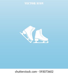 Skates vector  icon.