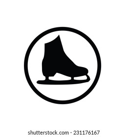 skates vector illustration