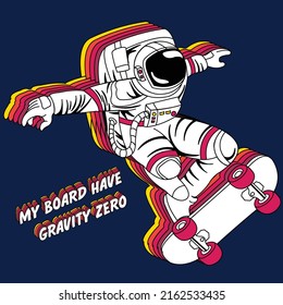 ASTRONAUTA DE PATINAJE CON SOMBRILLAS DE COLORES