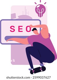 Skating With Creative Search Engine